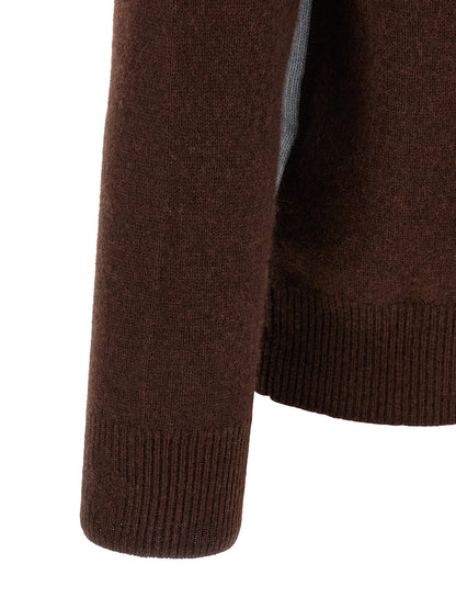 Brown Cashmere Cardigan