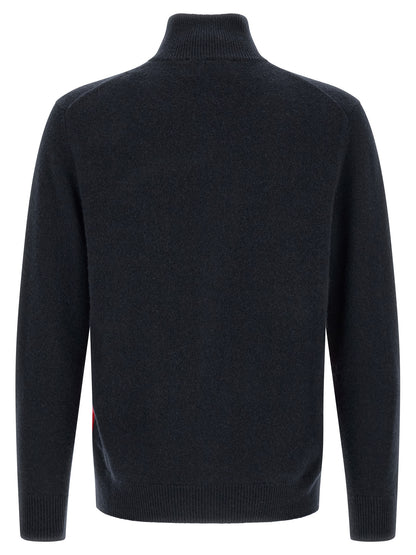 Blue Cashmere Cardigan