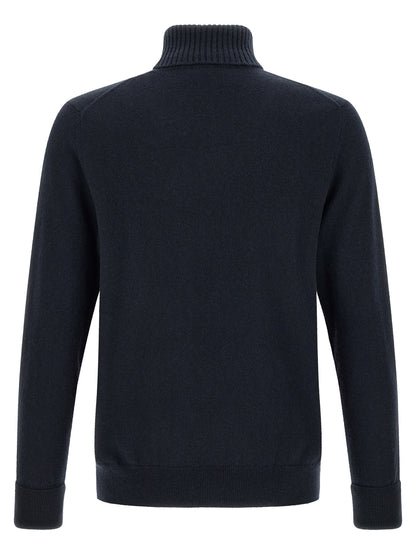 Blue Cashmere Cardigan