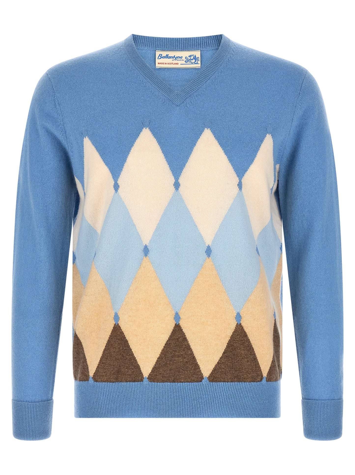 Blue Cashmere Cardigan