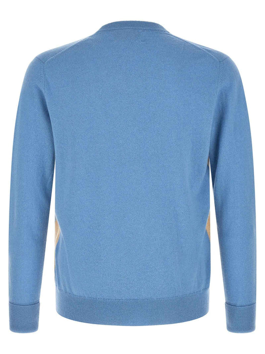 Blue Cashmere Cardigan