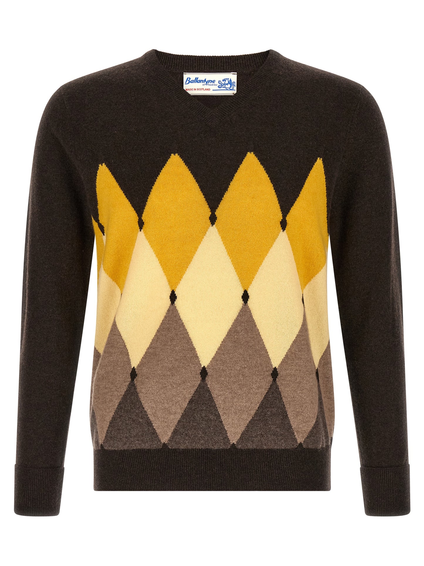 Brown Cashmere Cardigan
