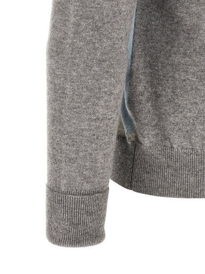 Gray Cashmere Cardigan