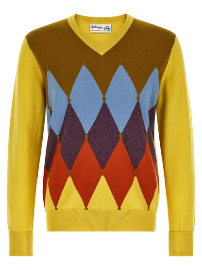 Multicolor Cashmere Cardigan