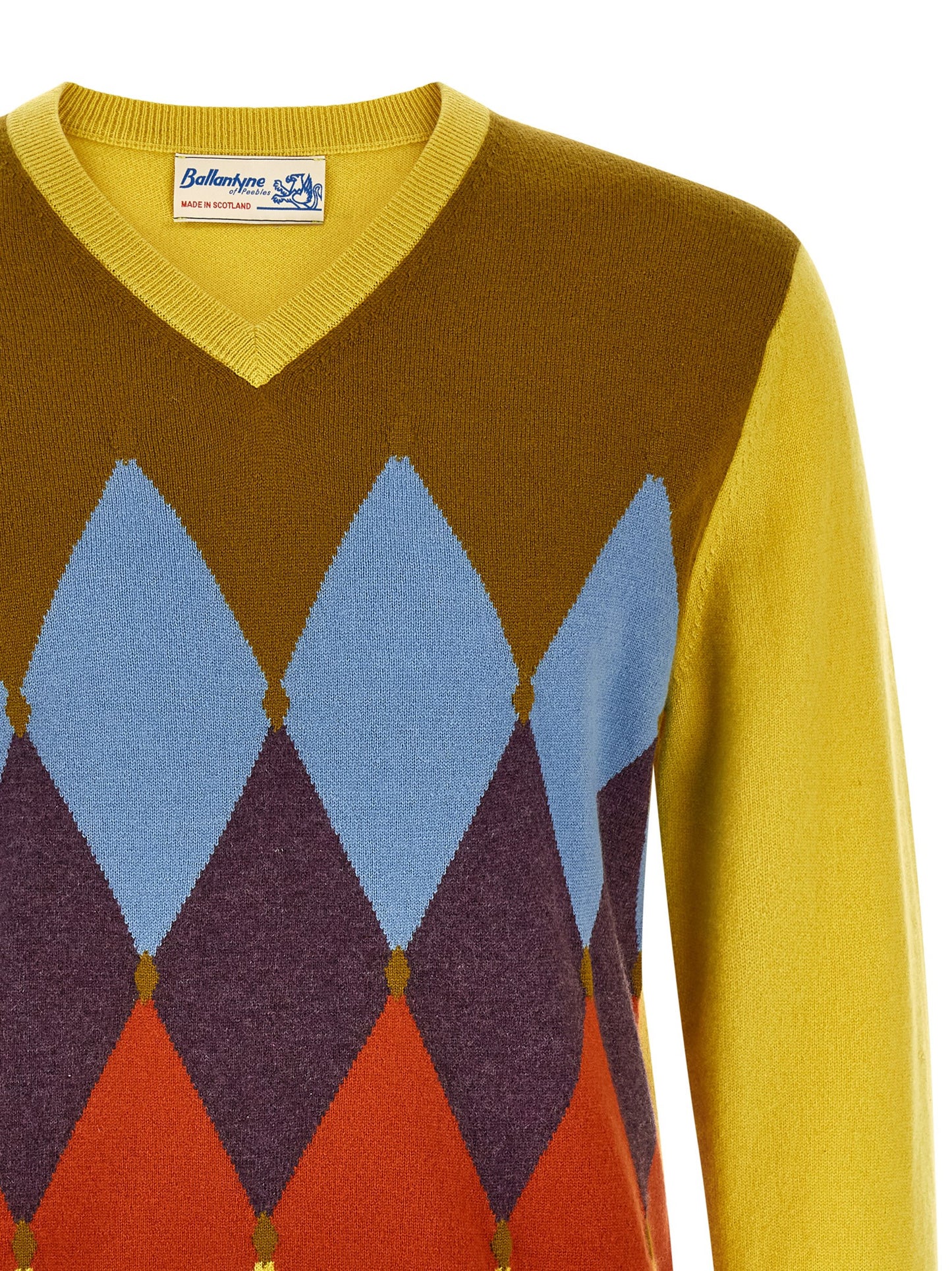 Multicolor Cashmere Cardigan