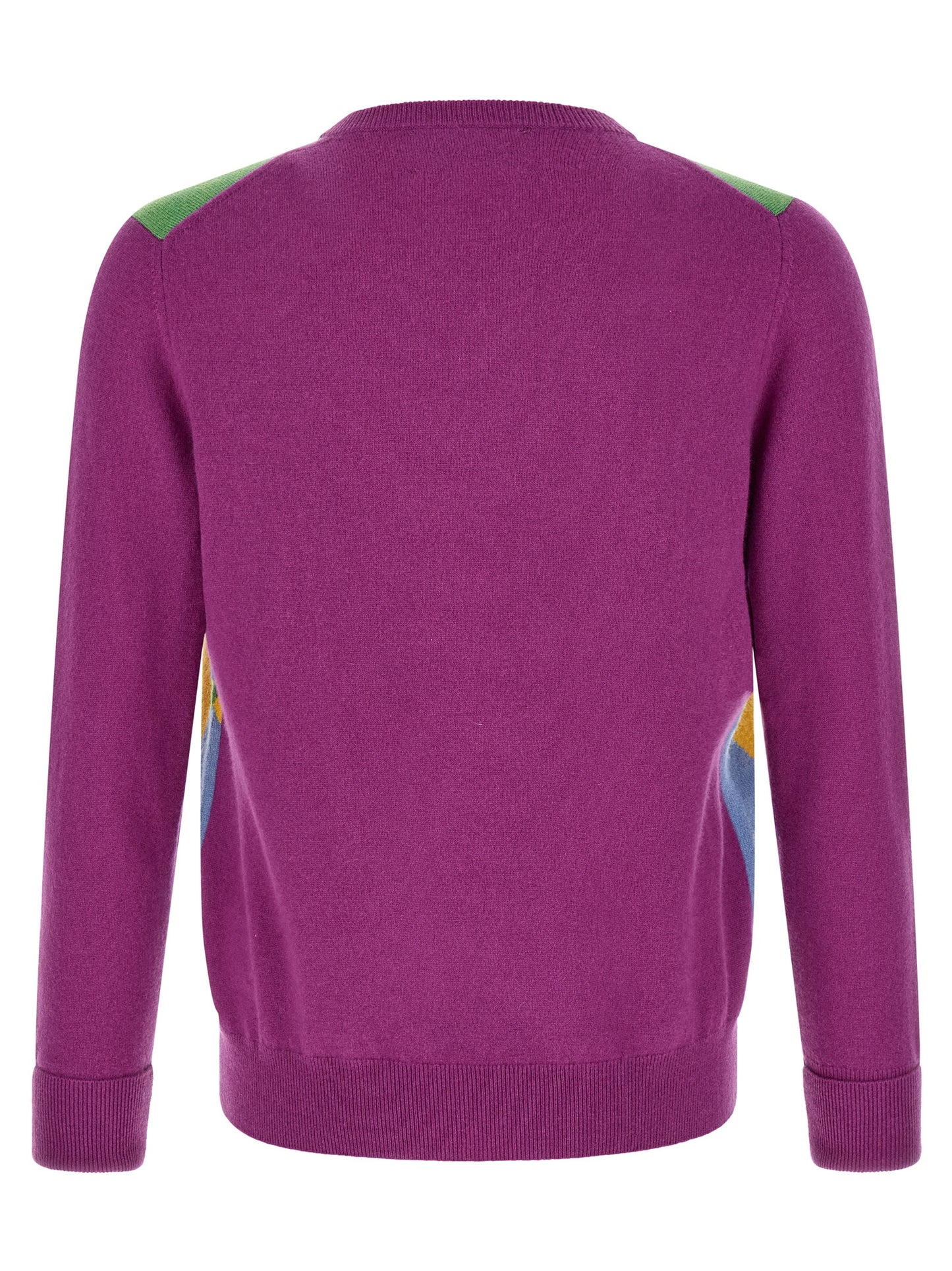 Purple Cashmere Cardigan