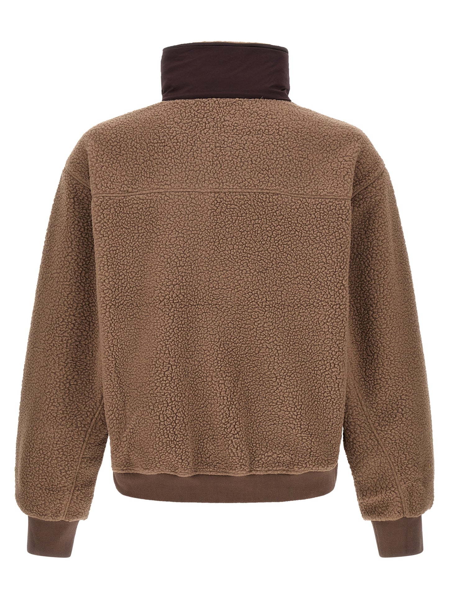 Brown Polyester Sweatshirt