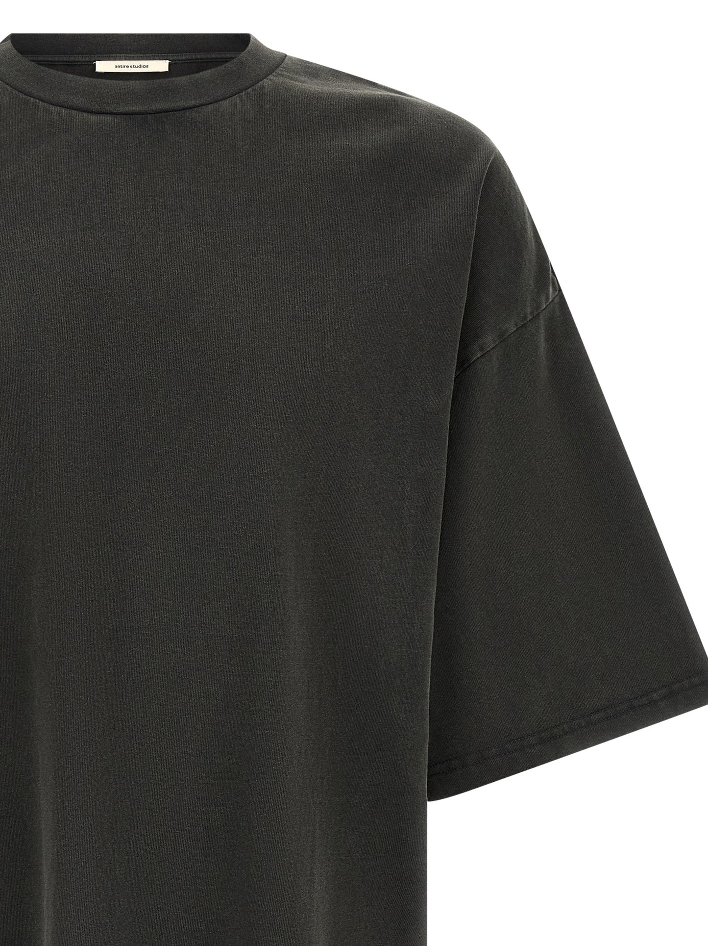 Black Cotton T-Shirt