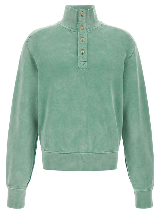 Bicolor Cotton Cardigan