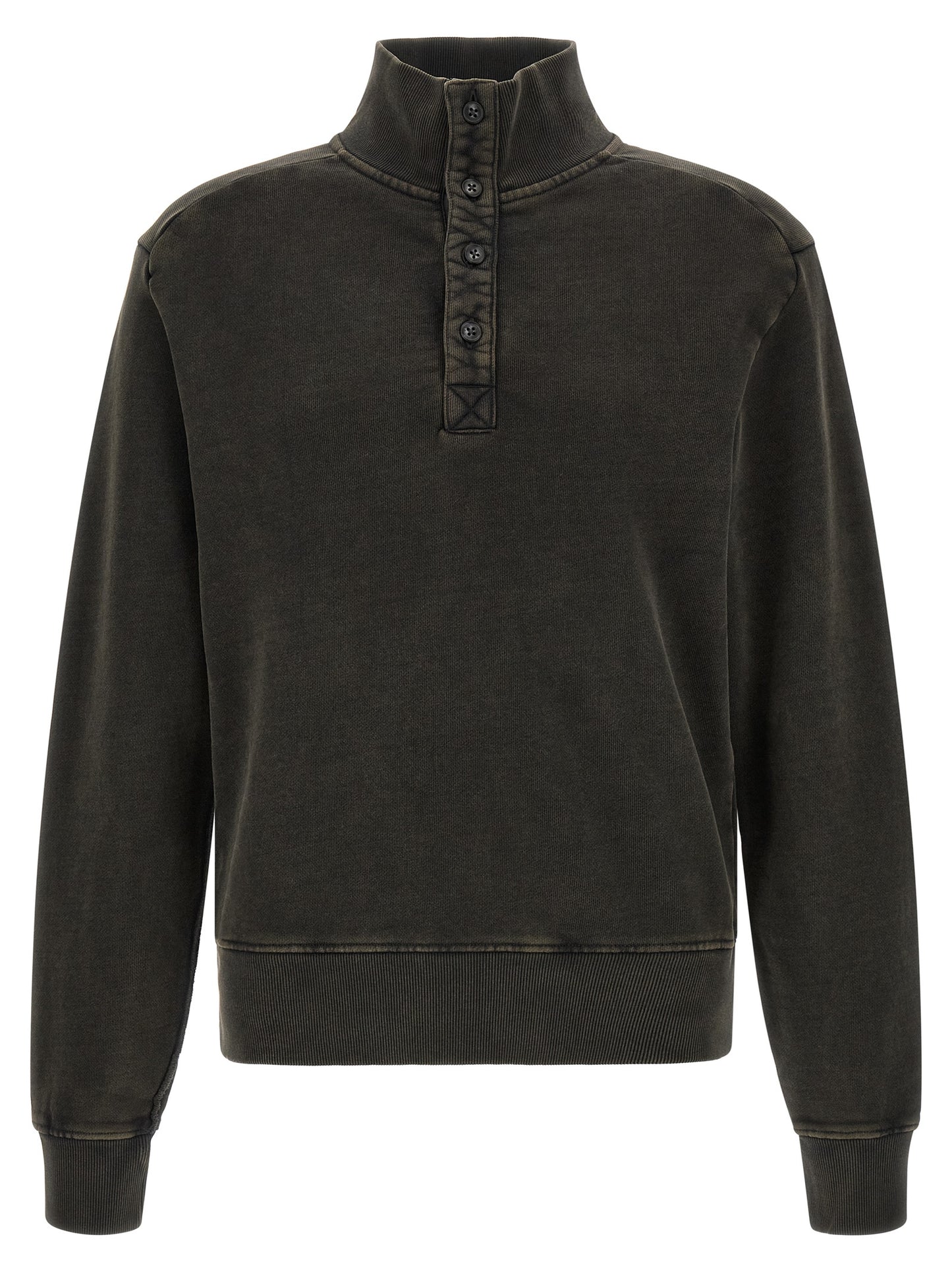 Black Cotton Cardigan
