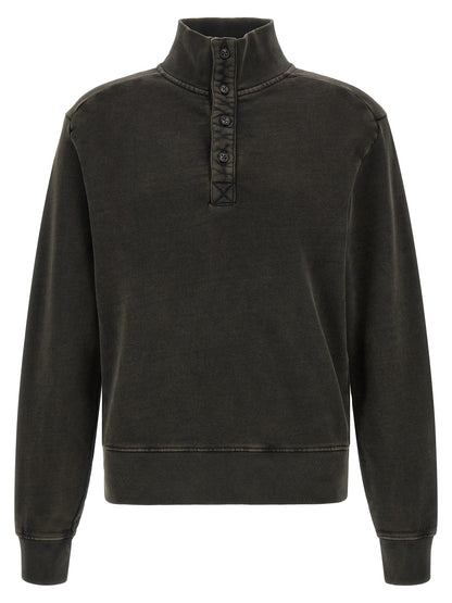 Black Cotton Cardigan