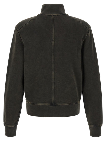Black Cotton Cardigan