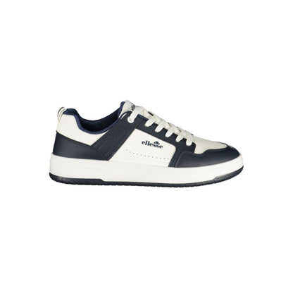 White Polyurethane Men's Sneaker