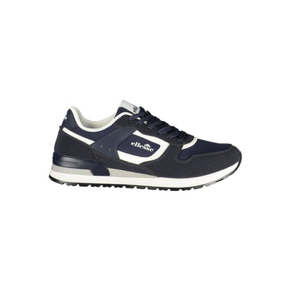 Blue Polyurethane Men's Sneaker