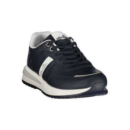 Blue Polyurethane Men's Sneaker