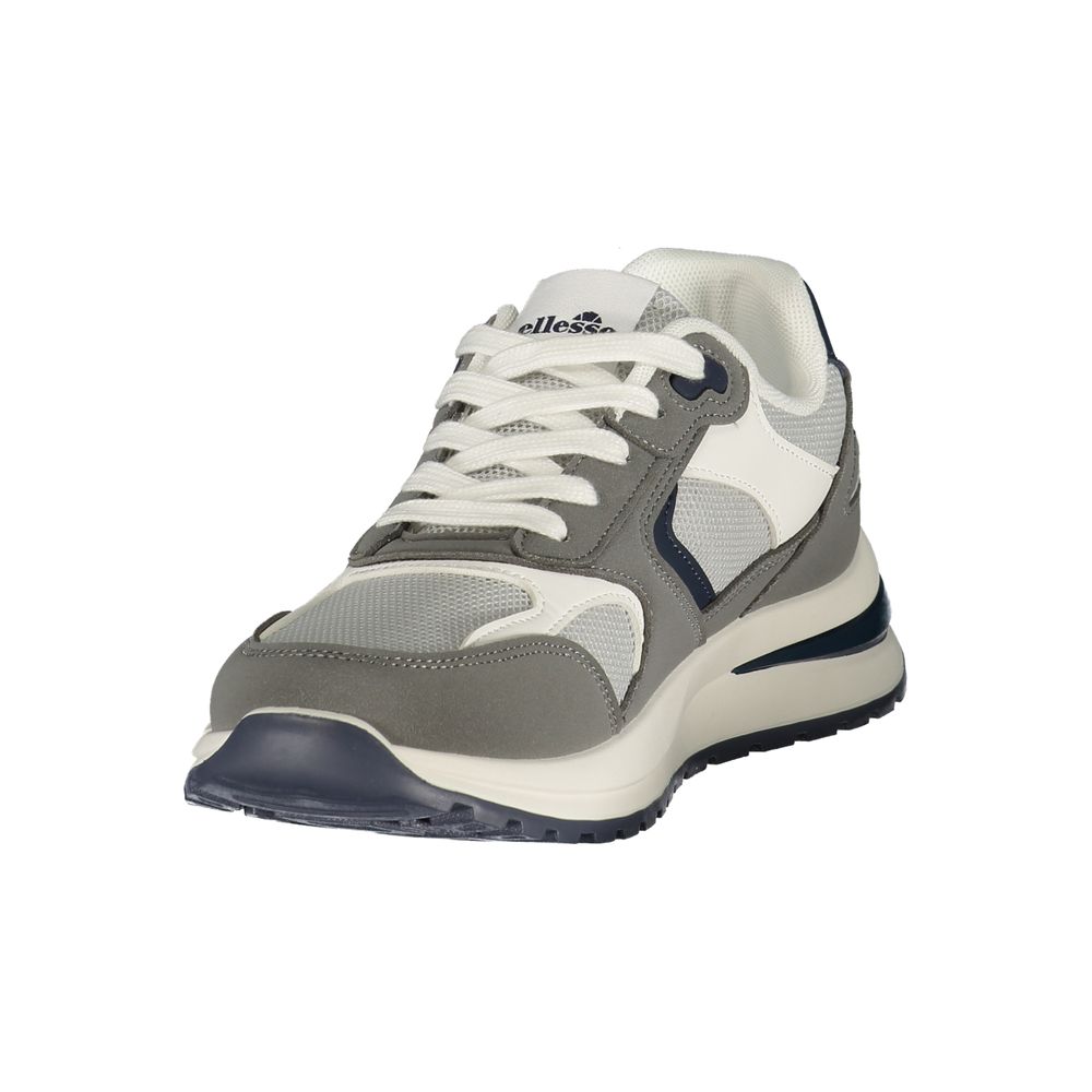 Grey Polyurethane Men's Sneaker