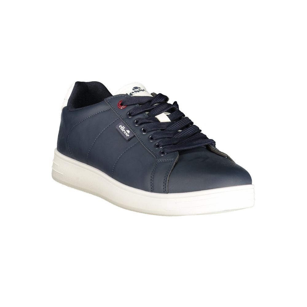 Blue Polyurethane Men's Sneaker