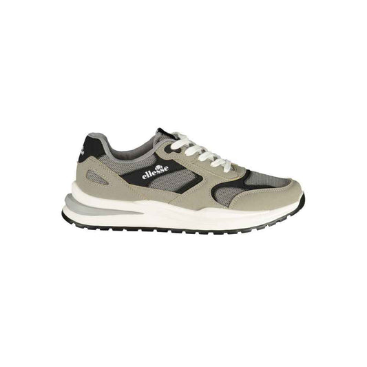 Gray Polyester Men's Sneaker