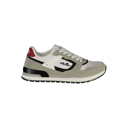 Gray Polyester Men's Sneaker