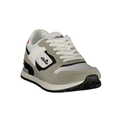 Gray Polyester Men's Sneaker