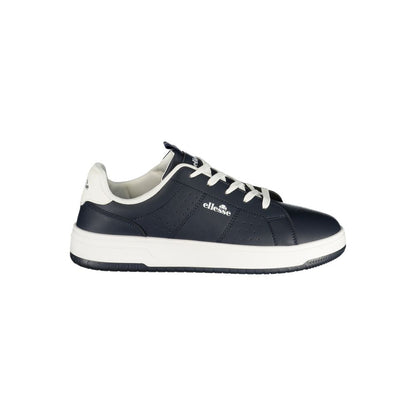 Blue Polyurethane Men's Sneaker