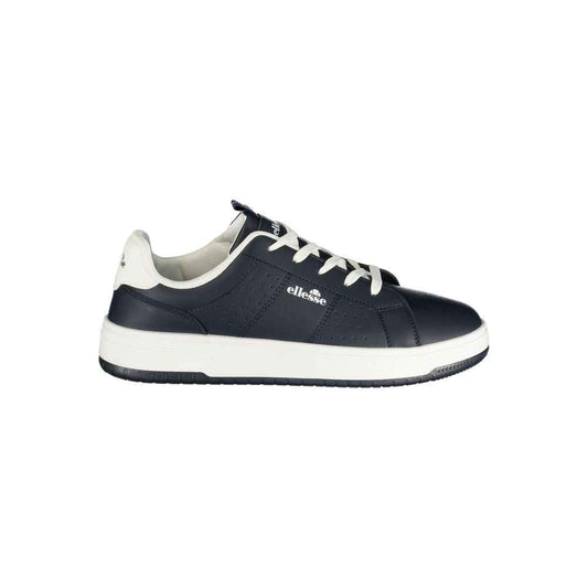 Blue Polyurethane Men's Sneaker