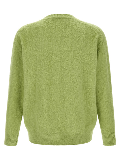 Bicolor Cotton Cardigan