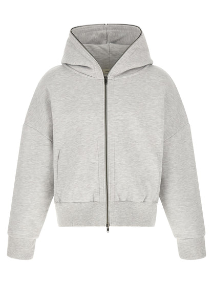 Gray Cotton Sweatshirt