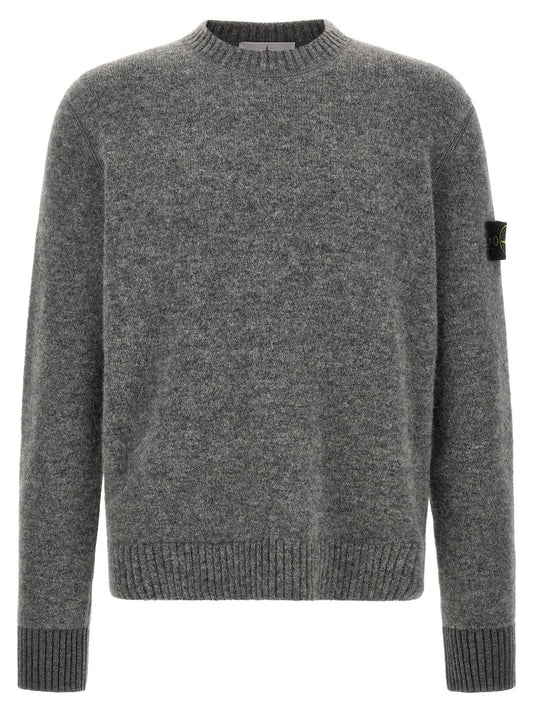 Gray Wool Cardigan