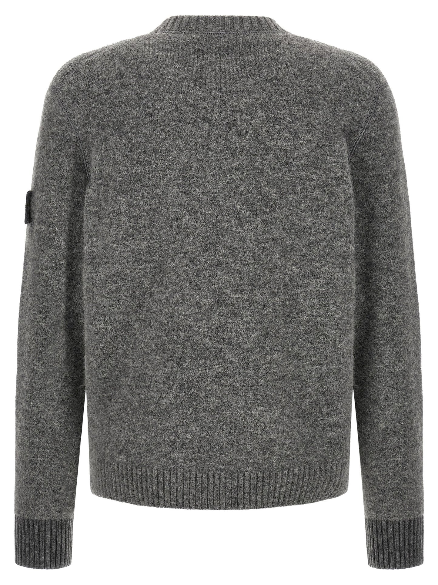 Gray Wool Cardigan