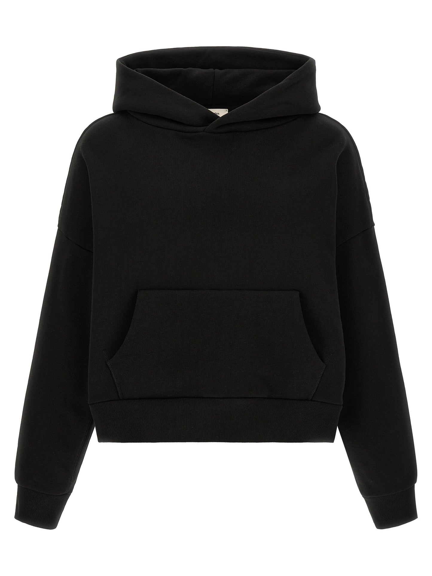 Black Cotton Sweatshirt