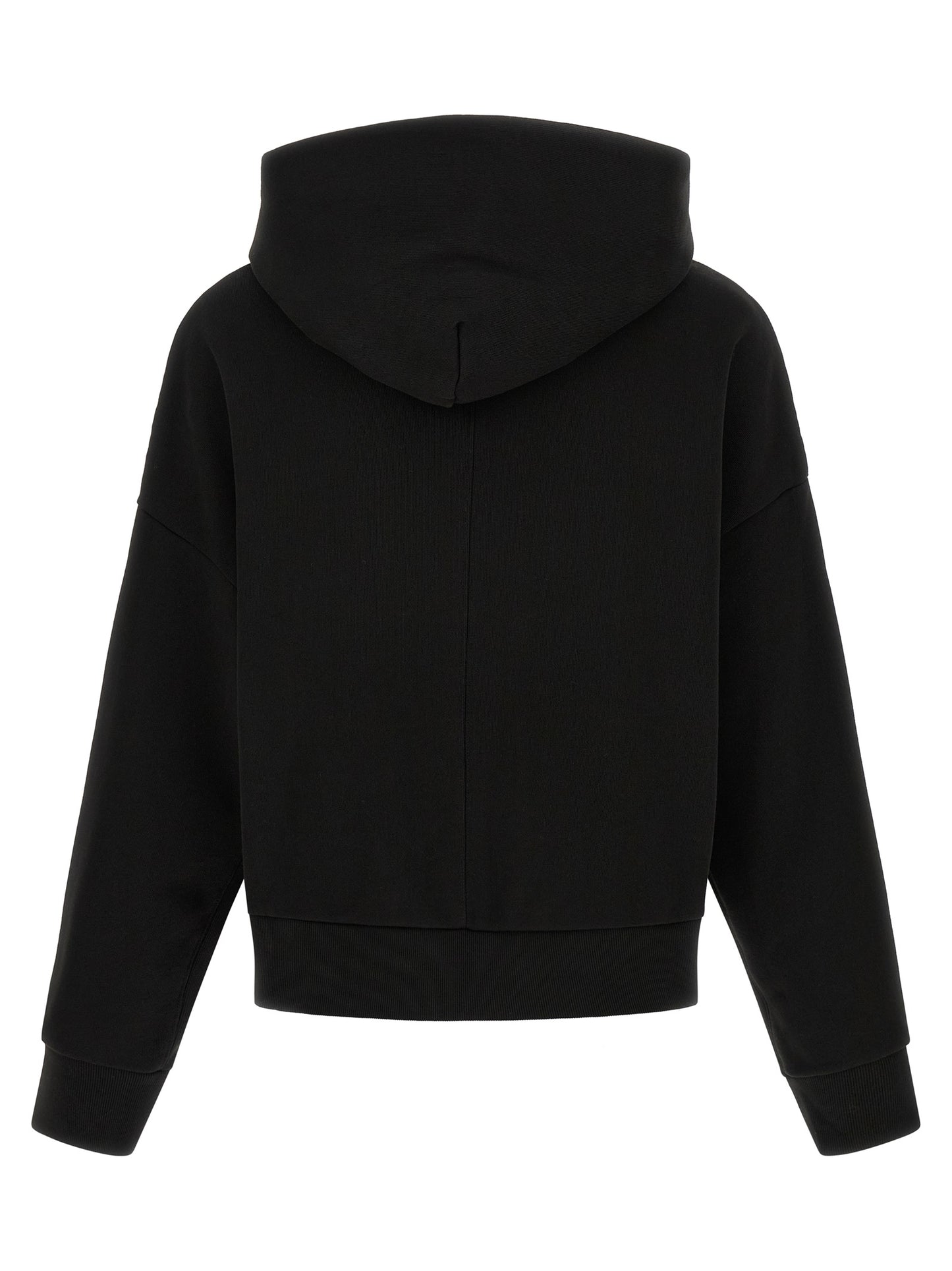 Black Cotton Sweatshirt