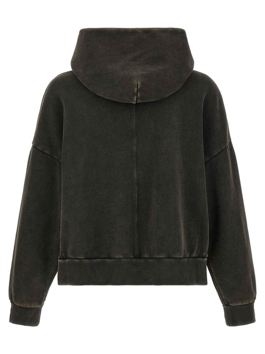 Black Cotton Sweatshirt