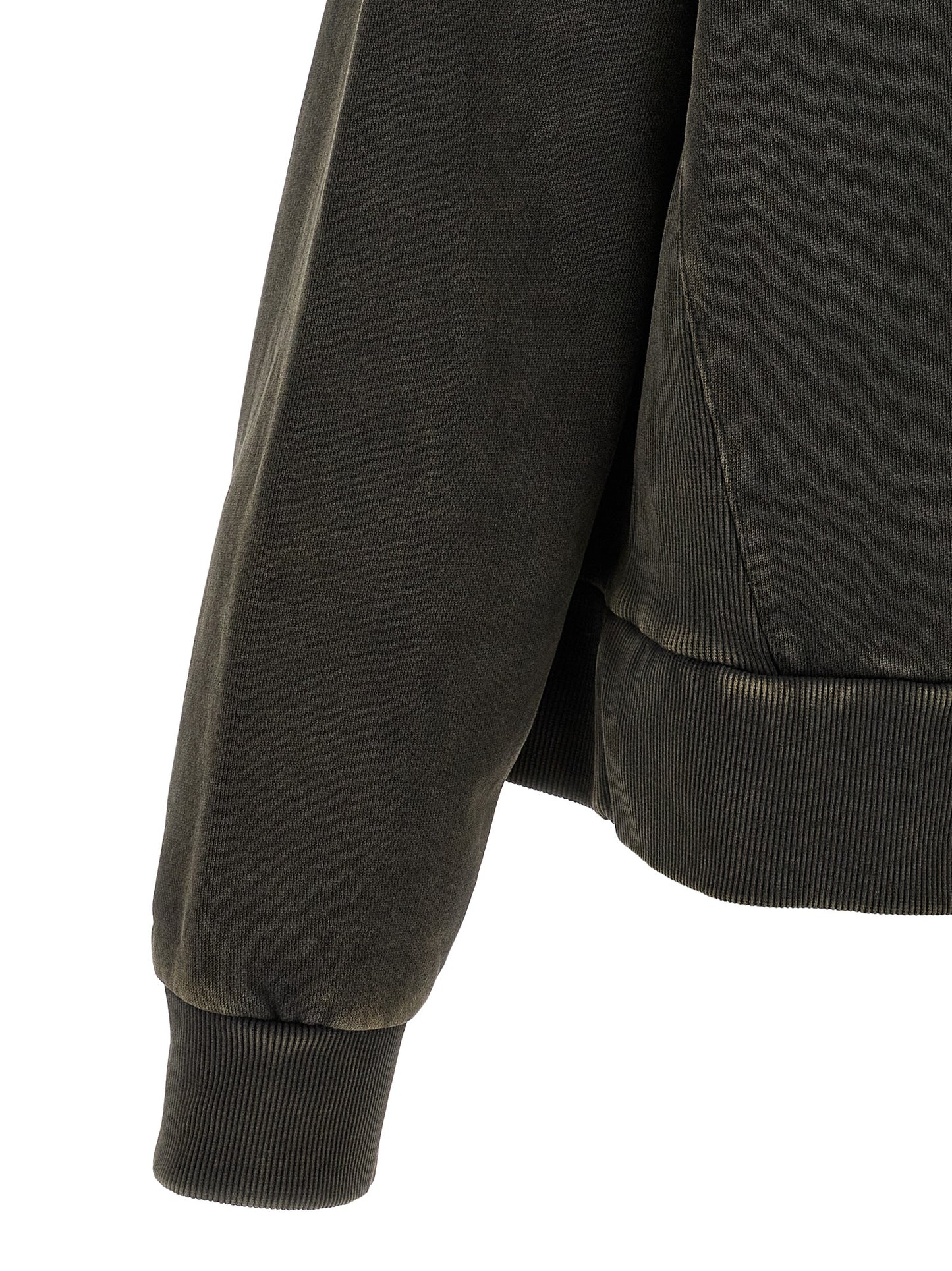Black Cotton Sweatshirt