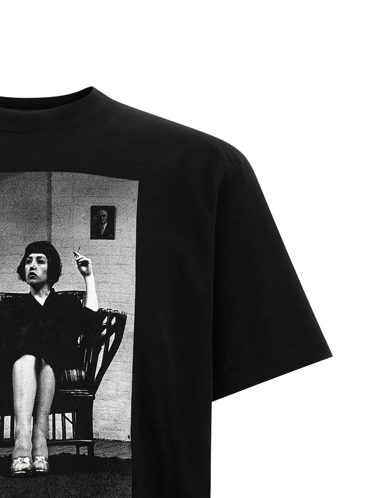 Black Cotton T-Shirt
