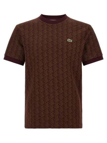 Brown Polyester T-Shirt