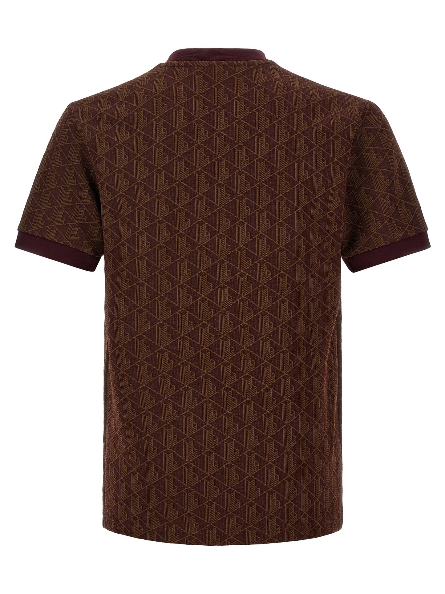 Brown Polyester T-Shirt