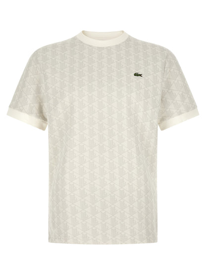 Beige Polyester T-Shirt
