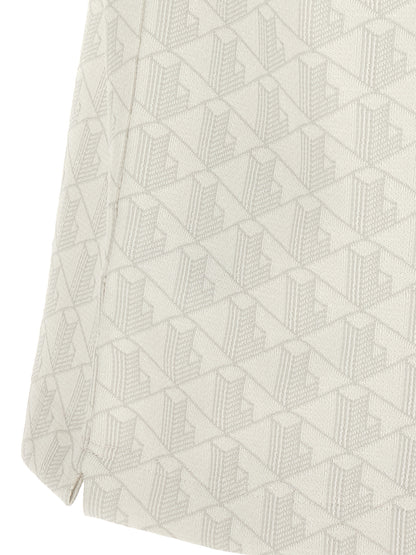 White Polyester Polo Shirt