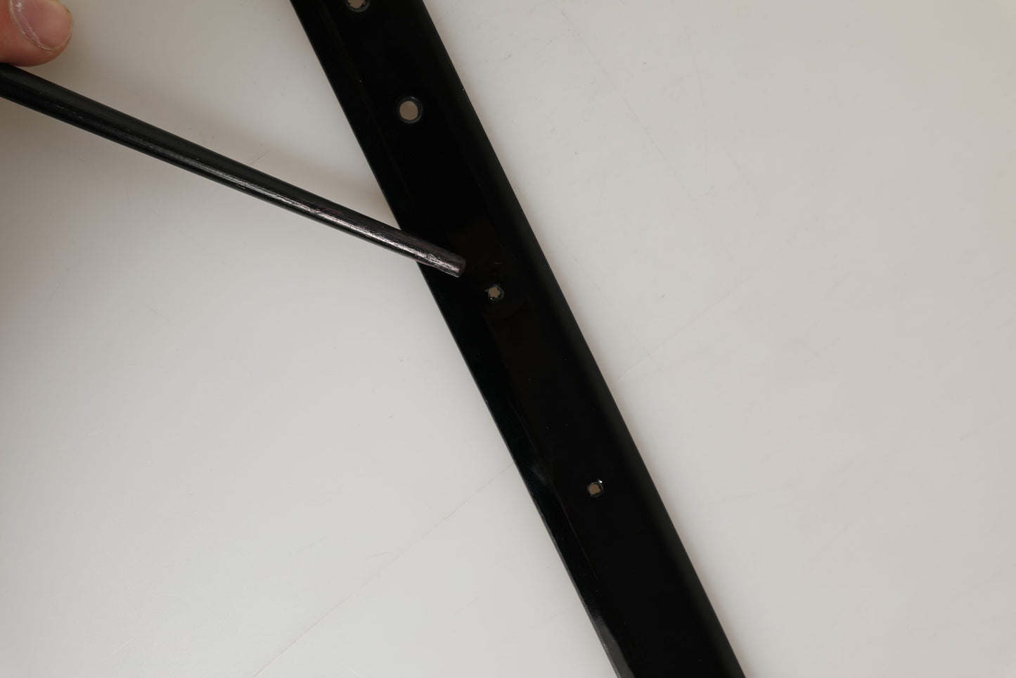 Black Classic Leather Gold Tone Buckle Belt