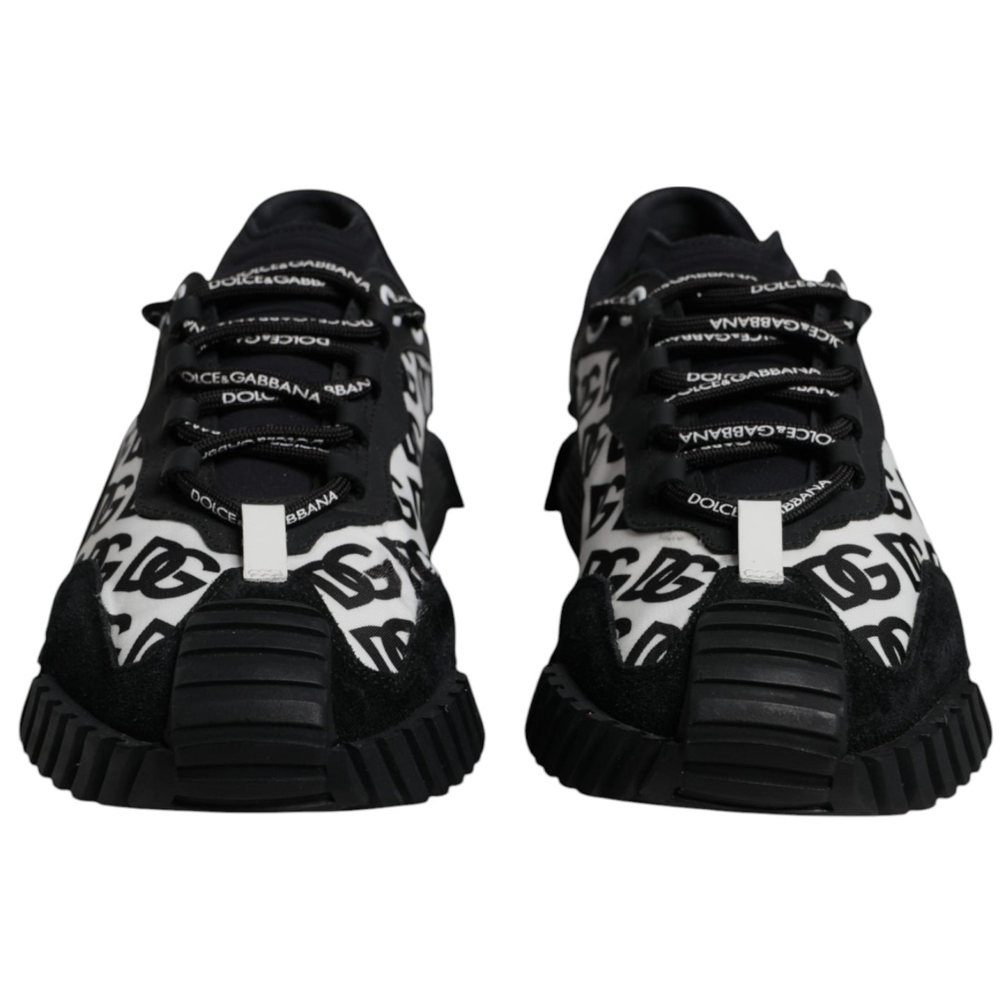 Black Logo Lace Up Low Top NS1 Sneakers Shoes