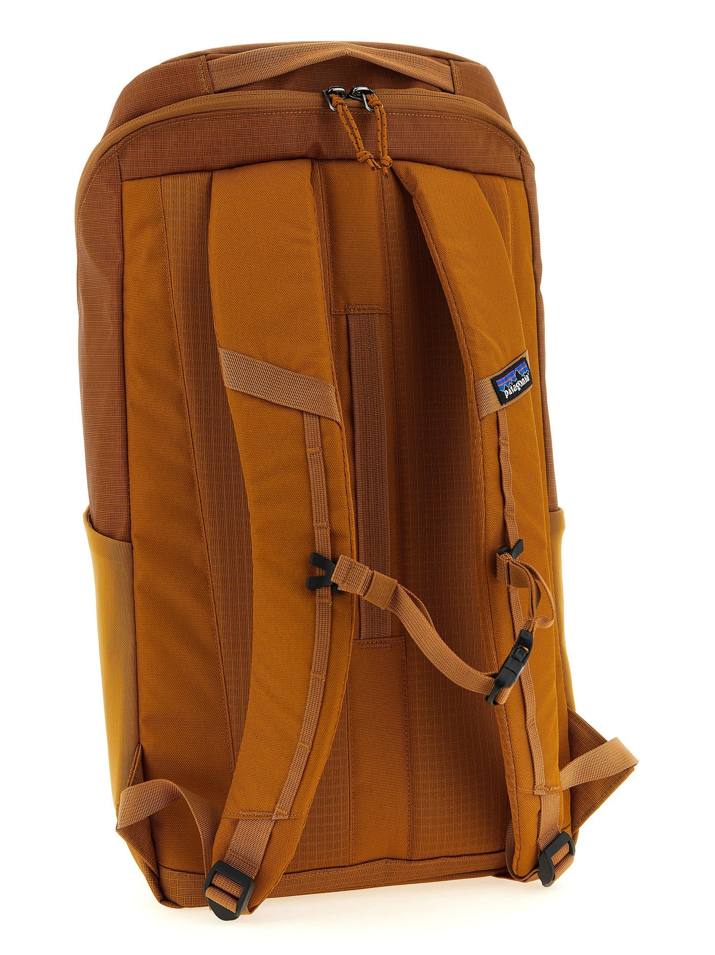 Brown Polyester Backpack
