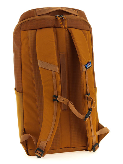 Brown Polyester Backpack