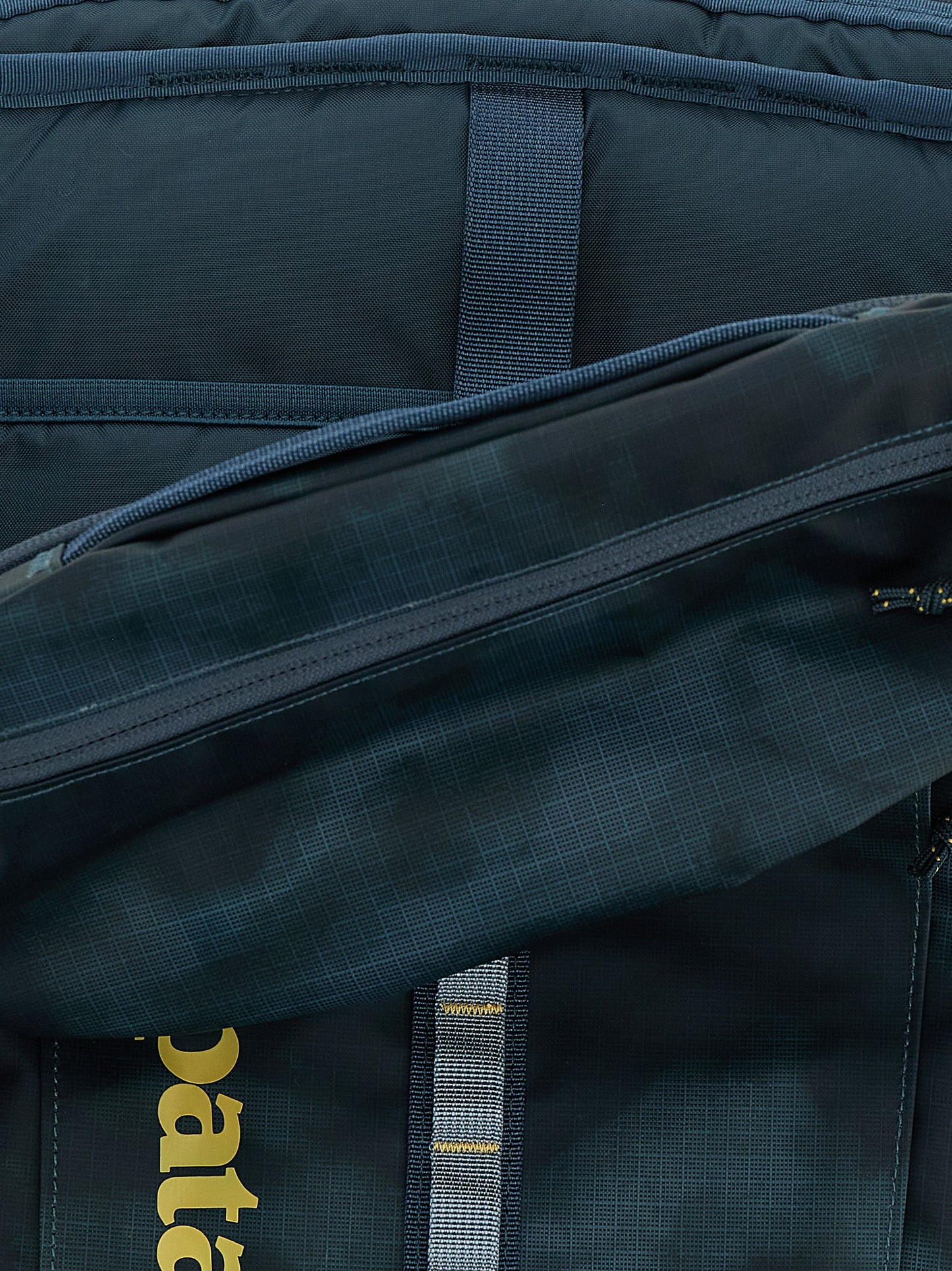 Blue Polyester Backpack