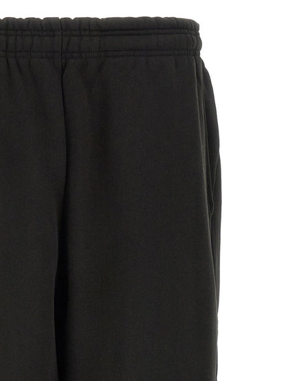 Black Cotton Joggers (Workout Pants)
