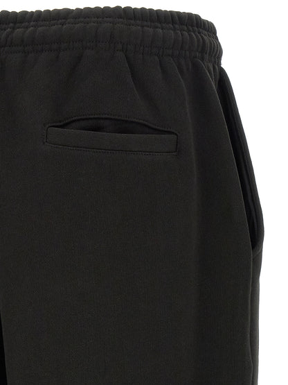 Black Cotton Joggers (Workout Pants)