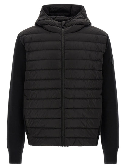 Black Wool Full-Length Jacket