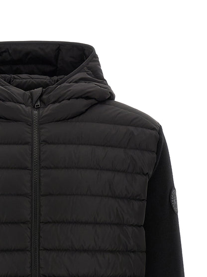 Black Wool Full-Length Jacket