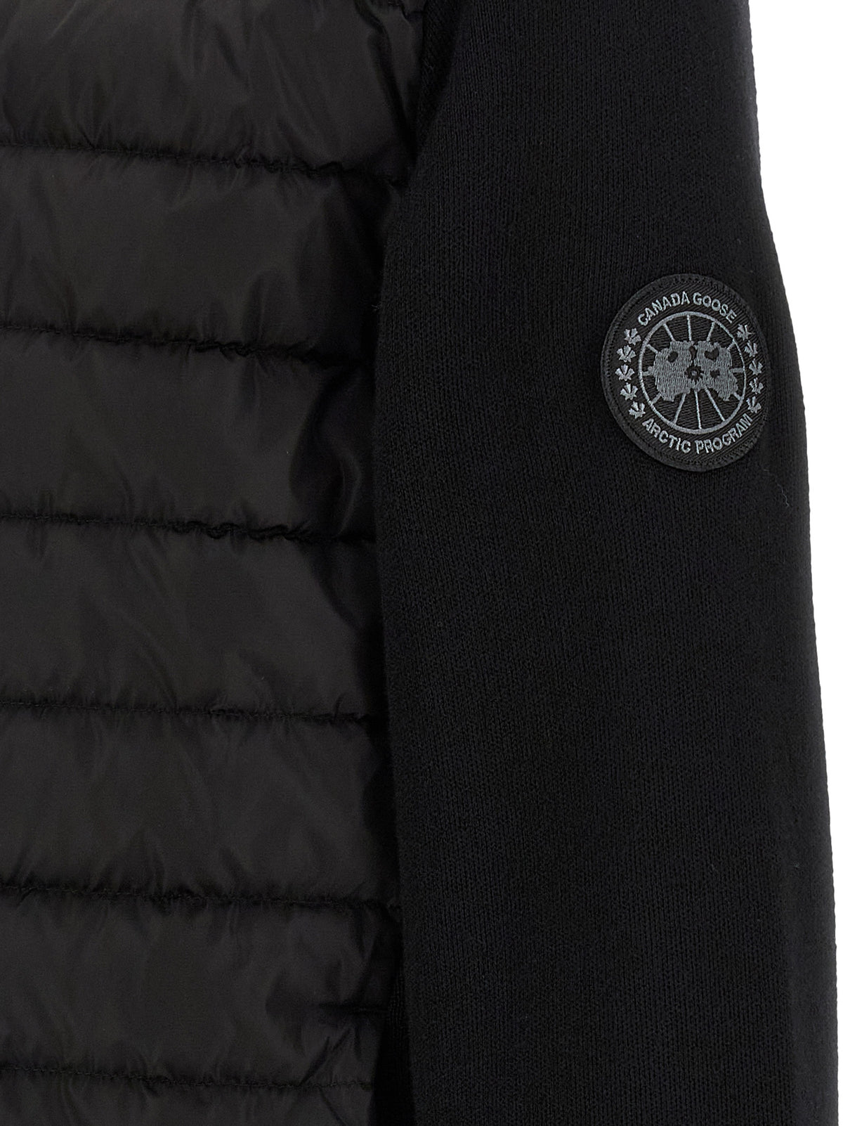 Black Wool Full-Length Jacket