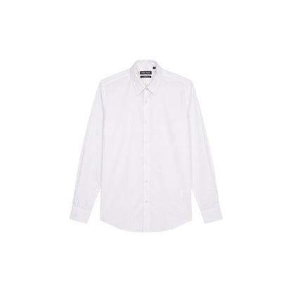 White Cotton Dress Shirt